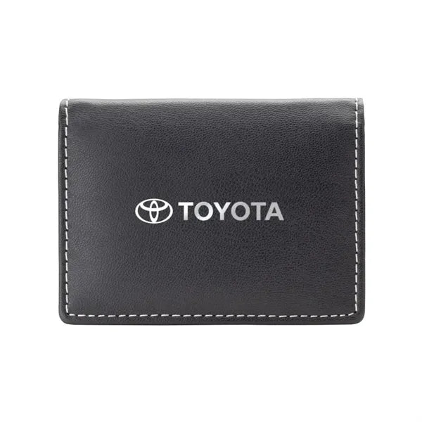 Aarau Cactus Leather Business Card Holder & Wallet