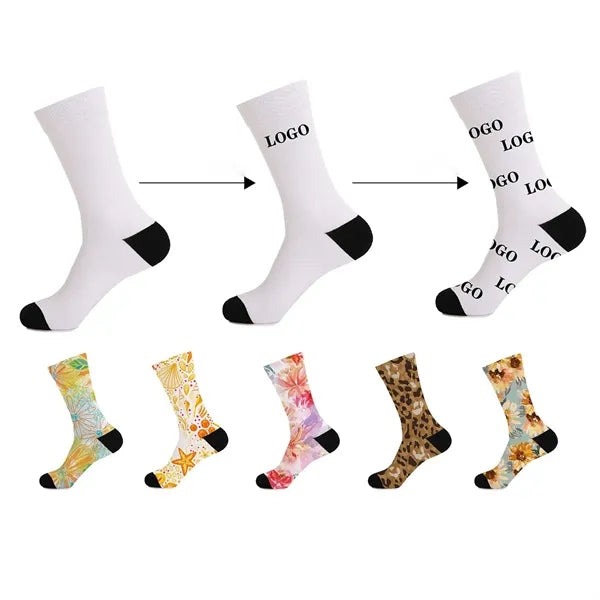 Custom Crew Sock - Digital Sublimation