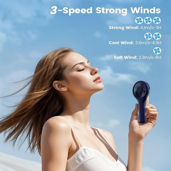 USB Rechargeable Handheld Fan