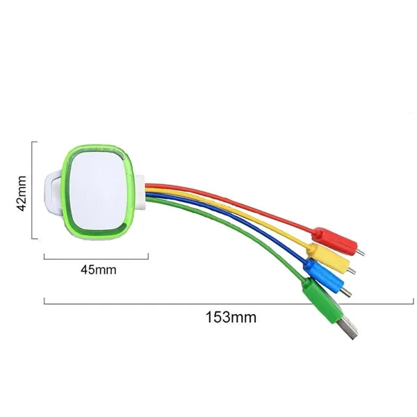 3-in-1 Charger Cable with Customized Logo LED Light