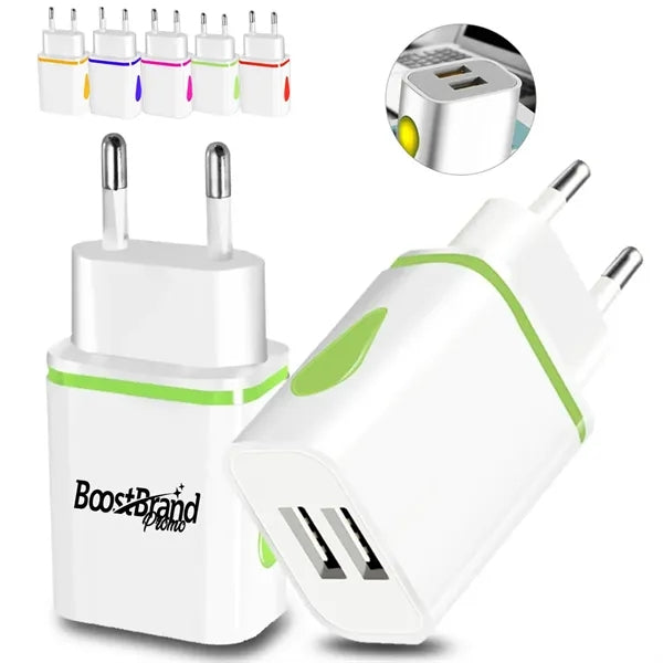 Compact USB Wall Charger Power Adapter