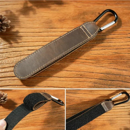 Cowhide Adjustable Mommy Hook for Stroller Car Shopping Cart