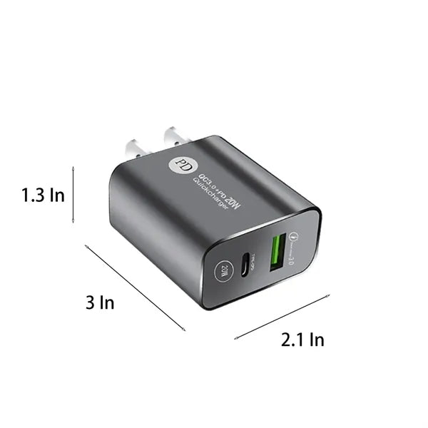 Dualport 20W Pd Fast Charger