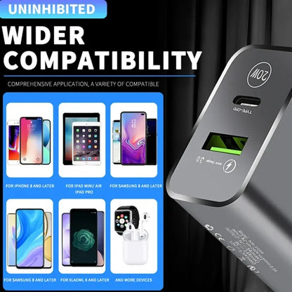 Dualport 20W Pd Fast Charger