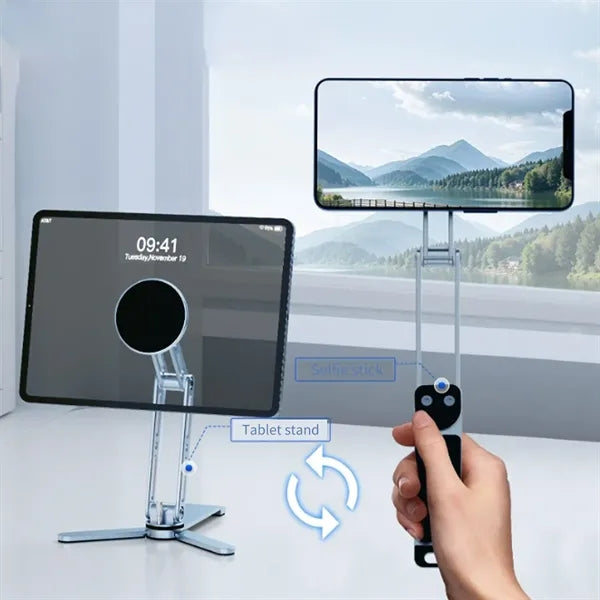 Foldable Extendable Adjustable Phone And Tablet Stand