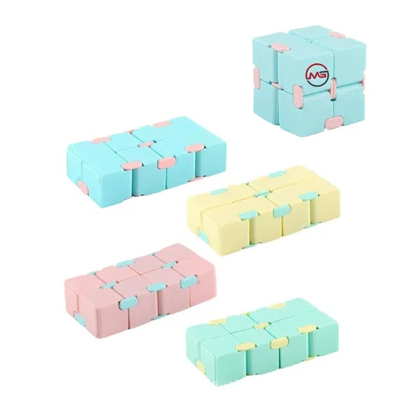 Plastic Stress Relief Fidget Cube Toy