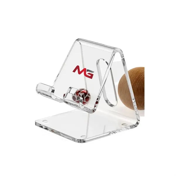 Clear Acrylic Desktop Phone Holder