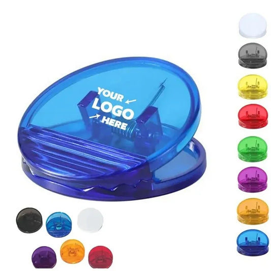 Round Magnetic Memo Clip Holder