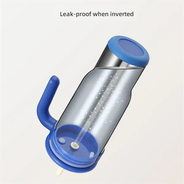 14Oz Kids Tumbler With Handle And Straw Lid