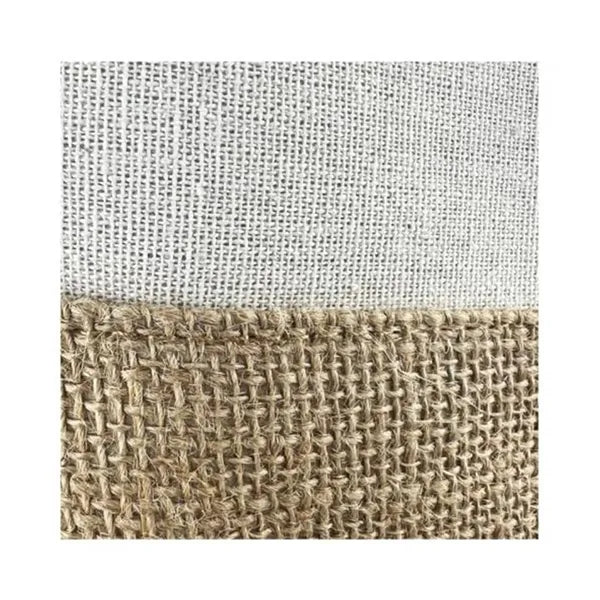 Jute Canvas Tote Bag