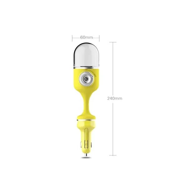 Compact Car Air Purifier & Odor Eliminator