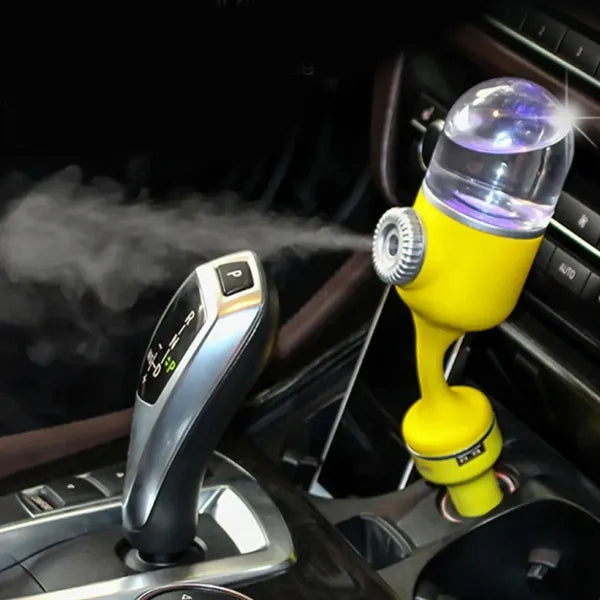 Compact Car Air Purifier & Odor Eliminator