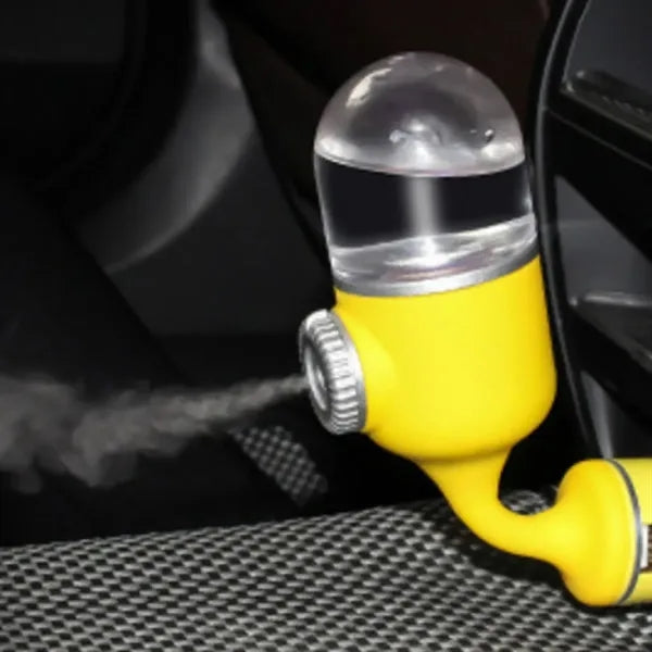 Compact Car Air Purifier & Odor Eliminator