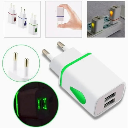 Compact USB Wall Charger Power Adapter
