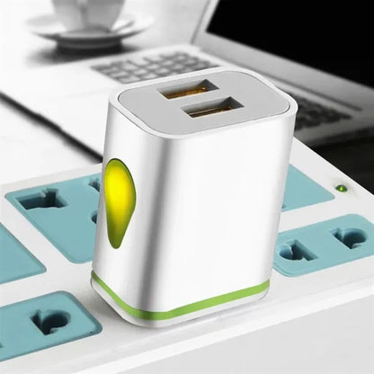 Compact USB Wall Charger Power Adapter
