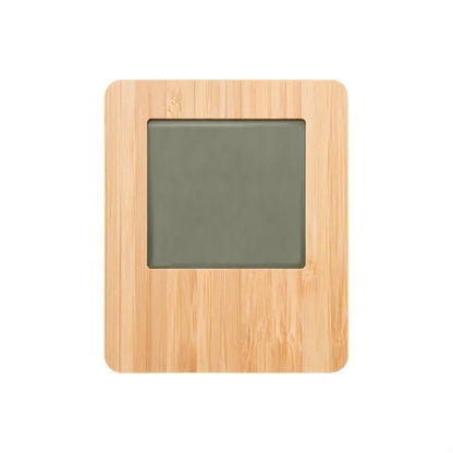 Eco Bamboo Weather Clock