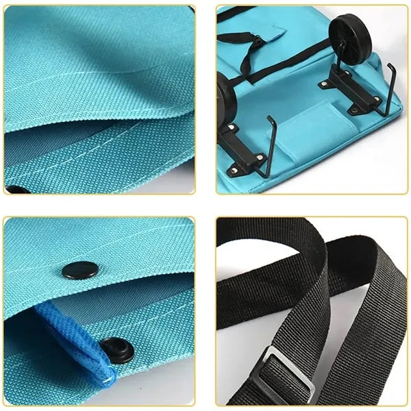 Collapsible Trolley Folding Shopping Bag with Wheels
