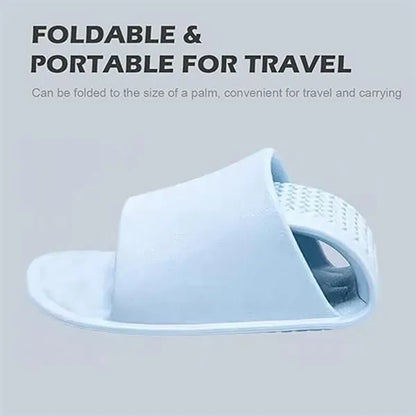 Folding Portable Travel Anti-Slip Slippers Beach Sandals