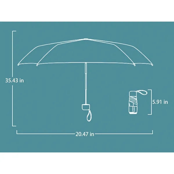 Portable Automatic Open and Close Umbrella Sunscreen Parasol