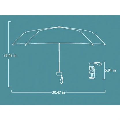 Portable Automatic Open and Close Umbrella Sunscreen Parasol