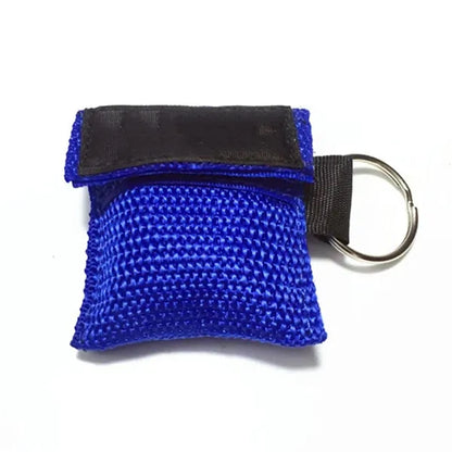 CPR Face Keychain Shields Pocket Mask for First Aid