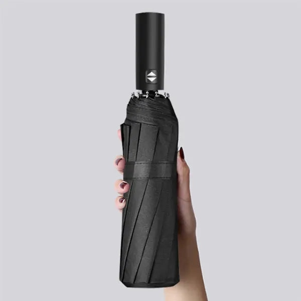 Portable Three-Fold Automatic Open and Close Umbrella
