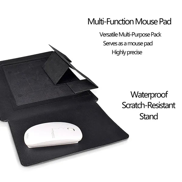 All-in-1 Folding Laptop Sleeve Mouse Pad Cooling Stand