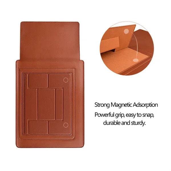 All-in-1 Folding Laptop Sleeve Mouse Pad Cooling Stand