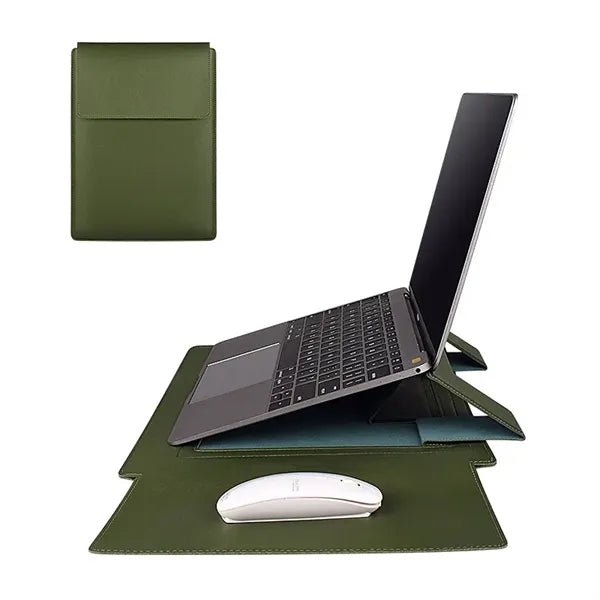 All-in-1 Folding Laptop Sleeve Mouse Pad Cooling Stand