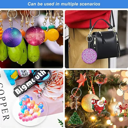 Custom Acrylic Keychain Round Shape