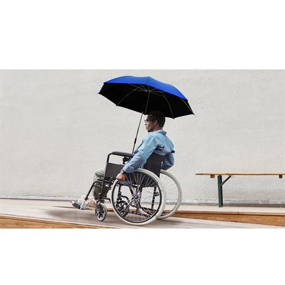 Outdoor Beach Parasol Detachable Clamp Umbrella W/Pouch