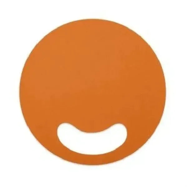 Circle Hand Fans W/ Die-cut Handle