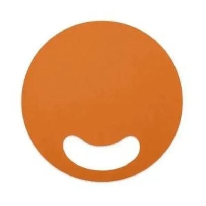 Circle Hand Fans W/ Die-cut Handle