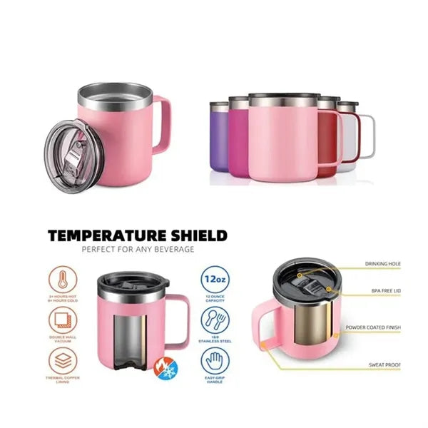 12 oz Stainless Steel Vacuum Insulated Mug