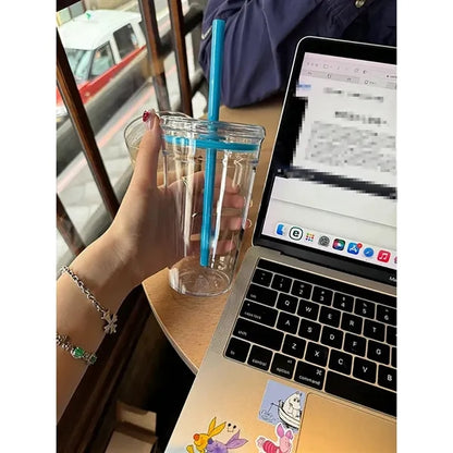 Transparent Safety Single-Layer Plastic Mixing Cup