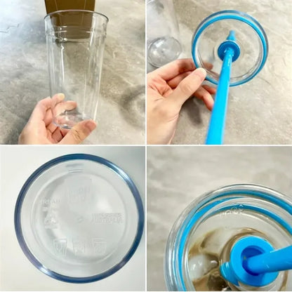 Transparent Safety Single-Layer Plastic Mixing Cup