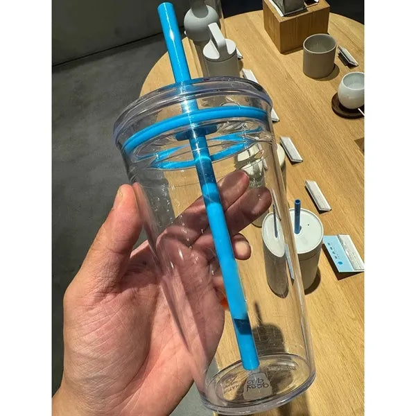 Transparent Safety Single-Layer Plastic Mixing Cup