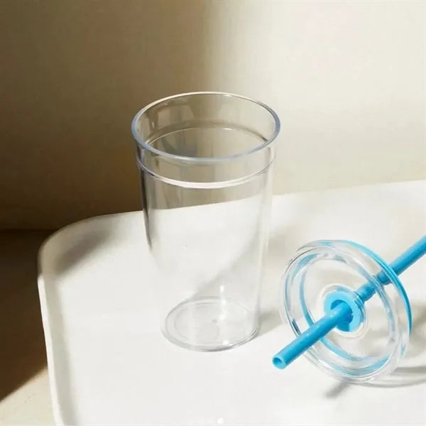 Transparent Safety Single-Layer Plastic Mixing Cup