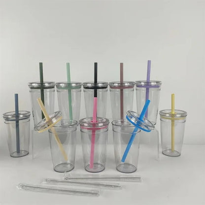 Transparent Safety Single-Layer Plastic Mixing Cup