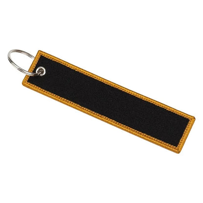 Fabric Embroidered Flight Keytag Keychain