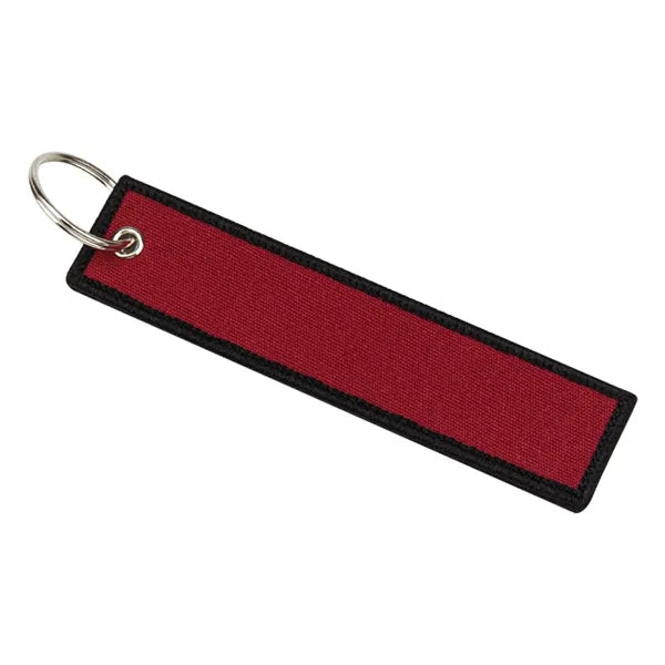 Fabric Embroidered Flight Keytag Keychain