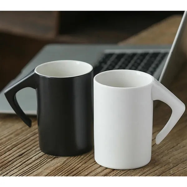 Large Capacity Creative Inverted Ceramic Durable Mug