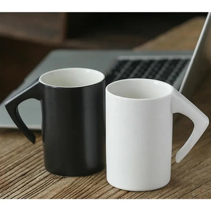 Large Capacity Creative Inverted Ceramic Durable Mug