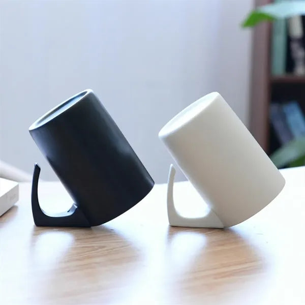 Large Capacity Creative Inverted Ceramic Durable Mug