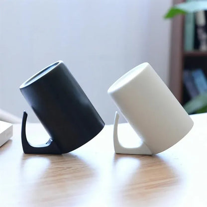 Large Capacity Creative Inverted Ceramic Durable Mug