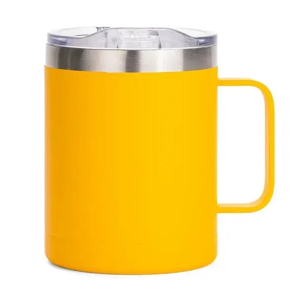 14 Oz. Powder Coated Stainless Steel Camping Mug