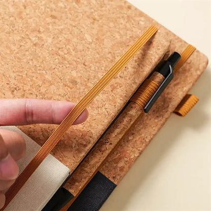 Eco Friendly Cork Notebook And Pen Set With Custom Logo