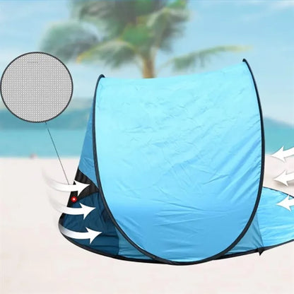 Portable Pop-Up Beach Tent with UV Protection