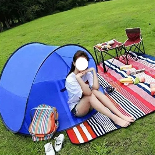 Portable Pop-Up Beach Tent with UV Protection