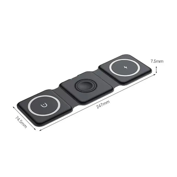 Foldable Multi-Device Wireless Charging Station